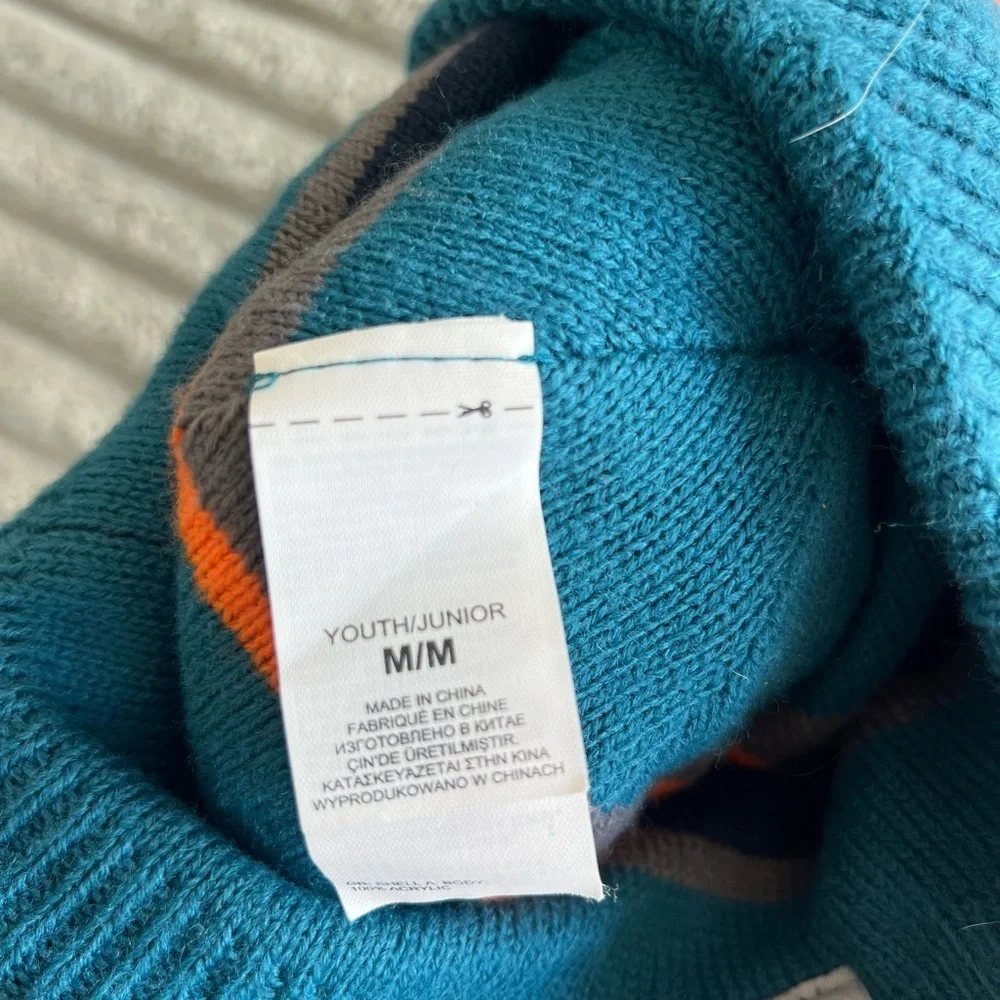 The North Face Colorful Striped Kids Beanie